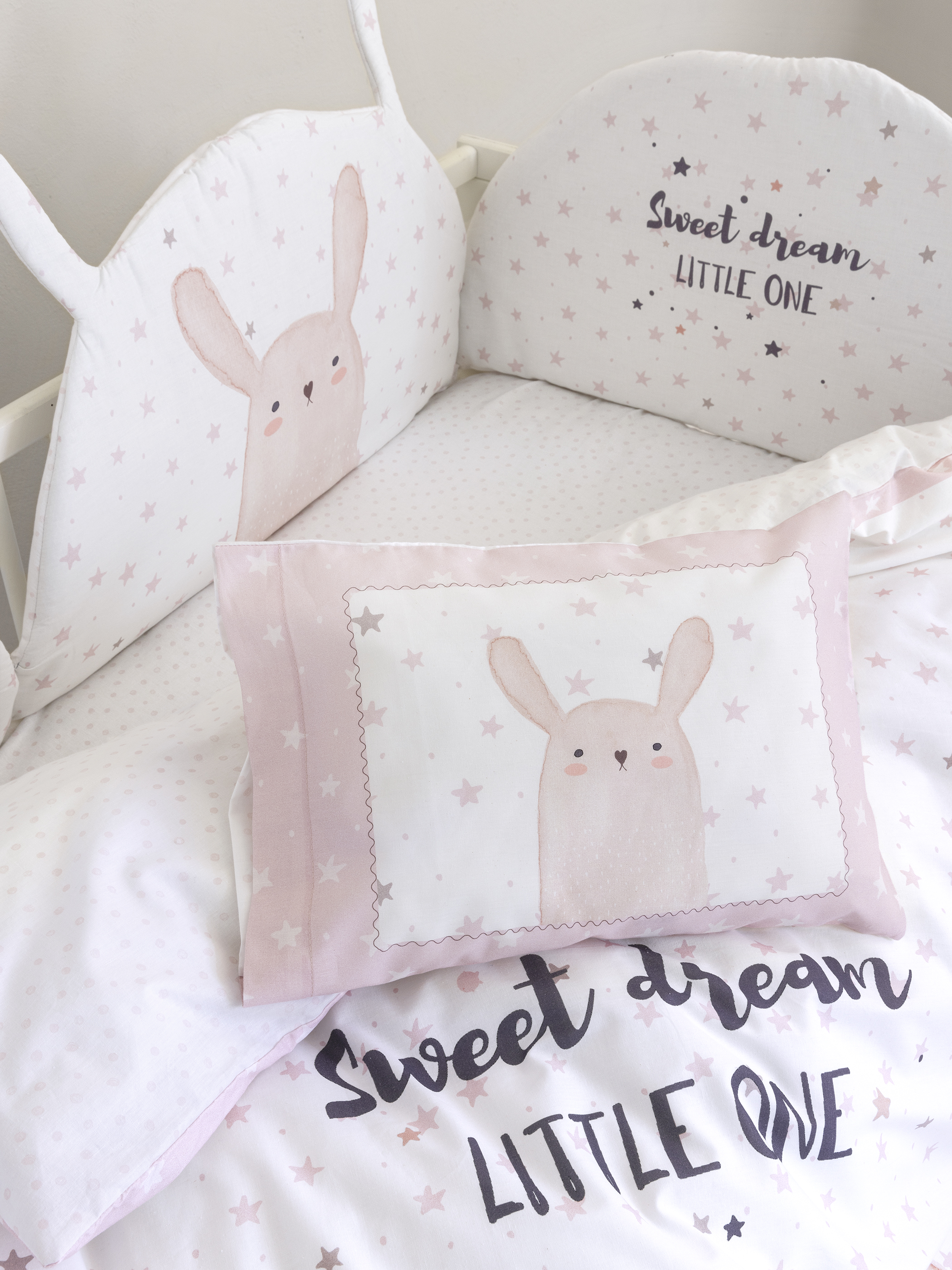 Πάντα 40x200 Nima Home Lovely Bunny Ροζ